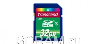 Карта памяти 8GB Secure Digital Card, High Capacity (SDHC) Class 4,Transcend