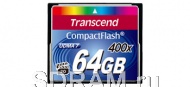Карта памяти 8GB CompactFlash Card 400X, Transcend
