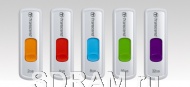 Флэш накопитель 64 GB USB 2.0 JetFlash, 530, белый, Transcend