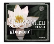 Карта памяти 8GB CompactFlash Card 24X, Kingston