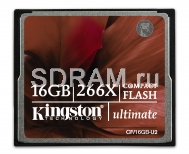 Карта памяти 16GB CompactFlash Card, Ultimate 266X, Kingston