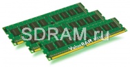 12GB DDR3 PC8500 DIMM CL7 Kingston ValueRAM kit of 3