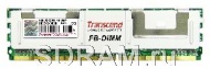1GB DDR2 PC5300 FB-DIMM ECC Fully Buffered CL5 Transcend dual rank x8