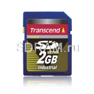 Карта памяти 1GB Industrial Secure Digital Card 80X, Transcend